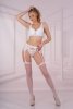 Pończochy Limenas 20 DEN White Biały LivCo Corsetti Fashion  rozmiar - 4